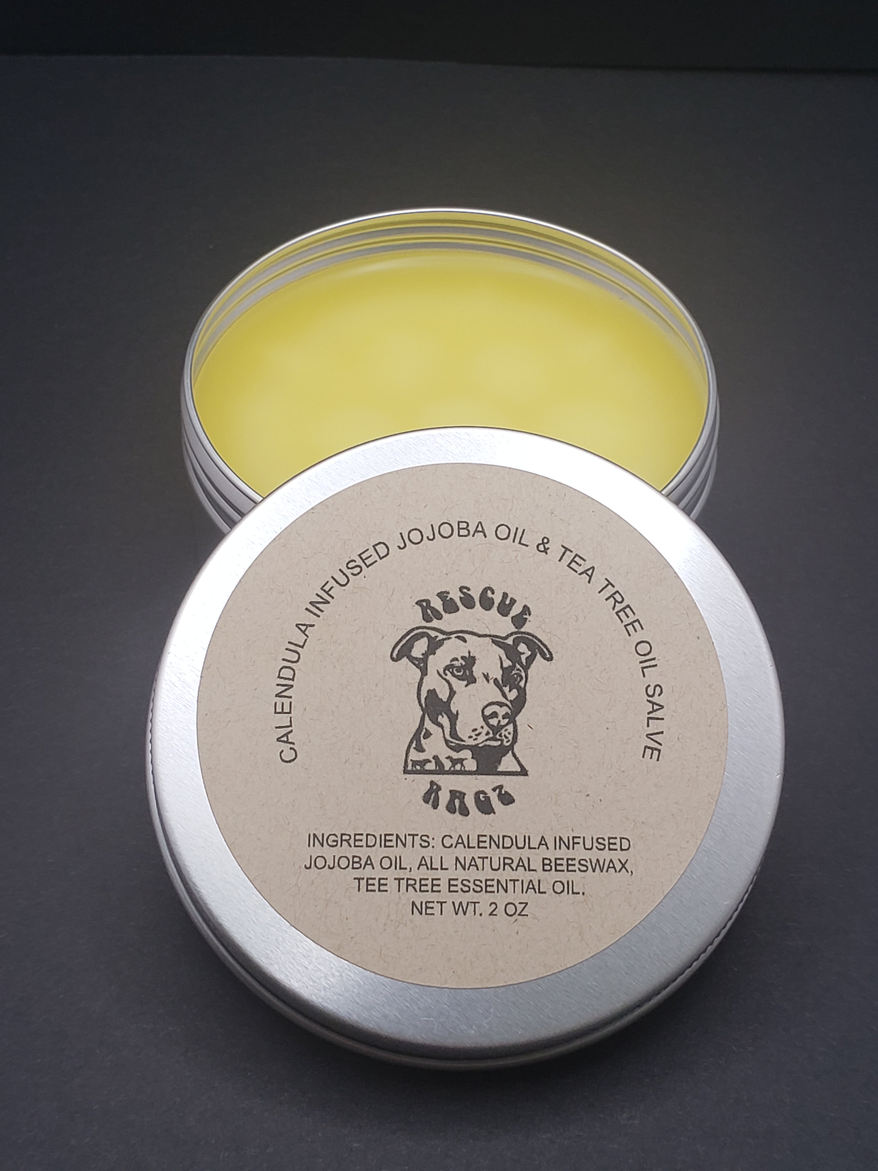 CALENDULA JOJOBA TEA TREE BALM- ECZEMA/PSORIASIS/DRY SKIN RELIEF