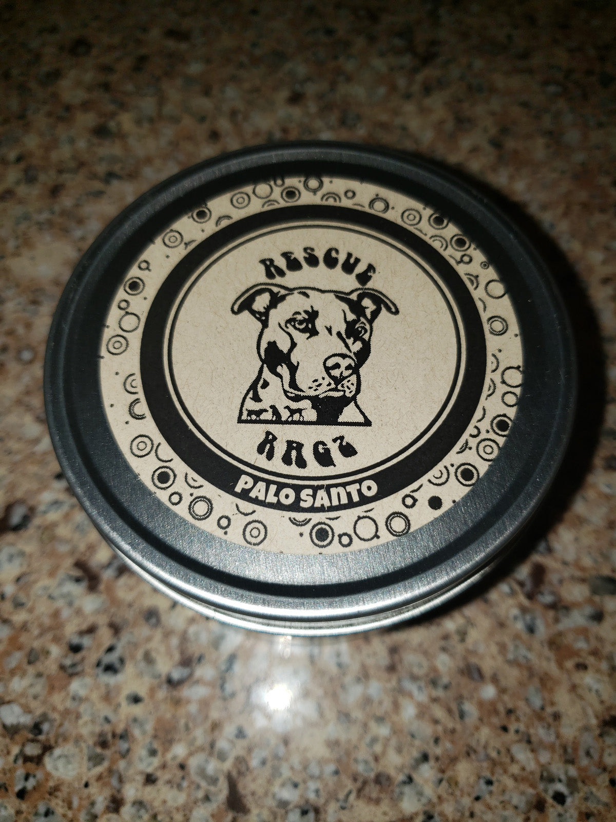 RESCUE RAGZ PALO SANTO SOY CANDLE