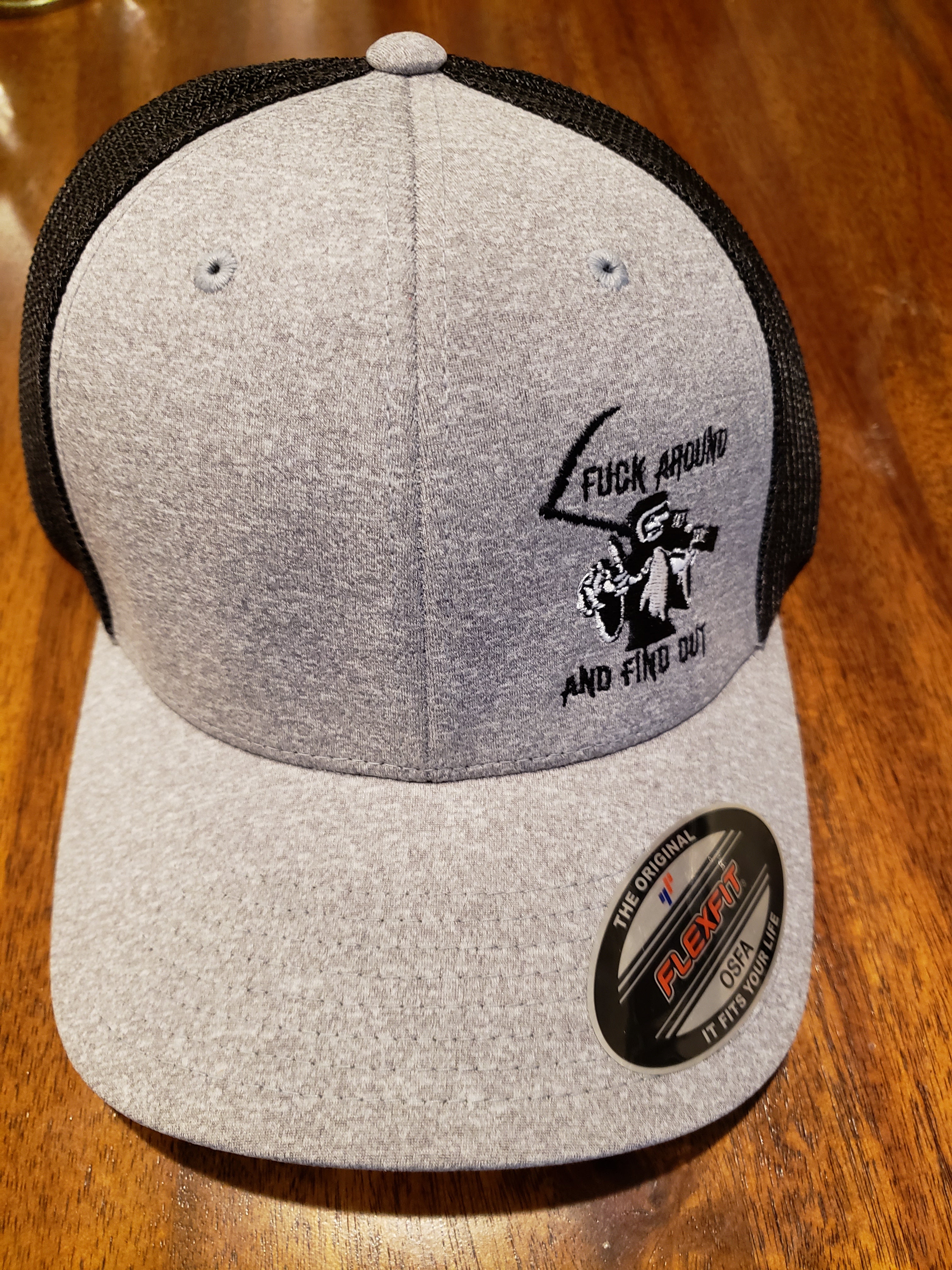 REAPER FUCK AROUND AND FIND OUT EMBROIDERED HAT