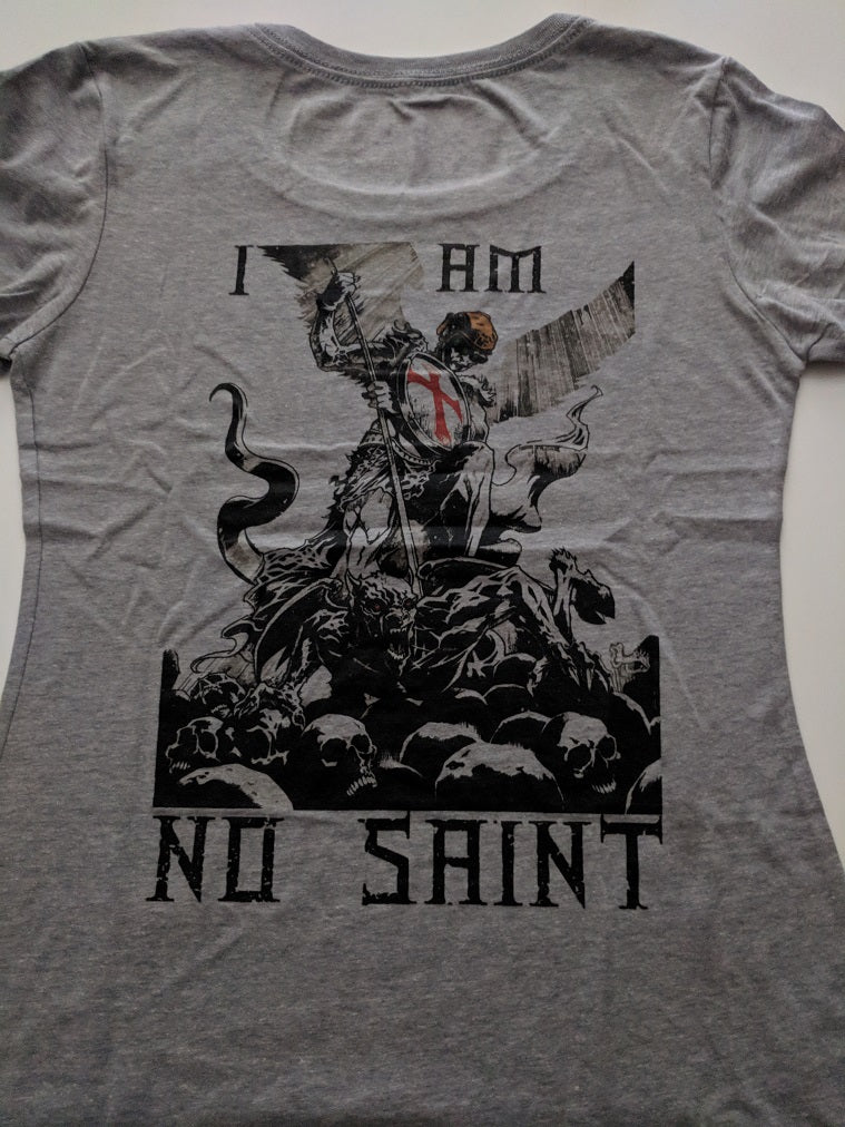 WOMEN'S I AM NO SAINT GRAPHIC