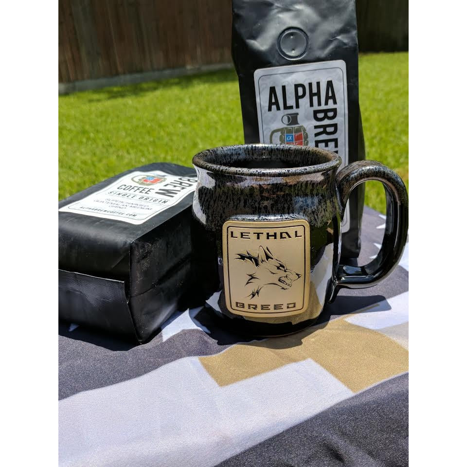 LETHAL BREED 2 TONE COFFEE MUG 16 OZ