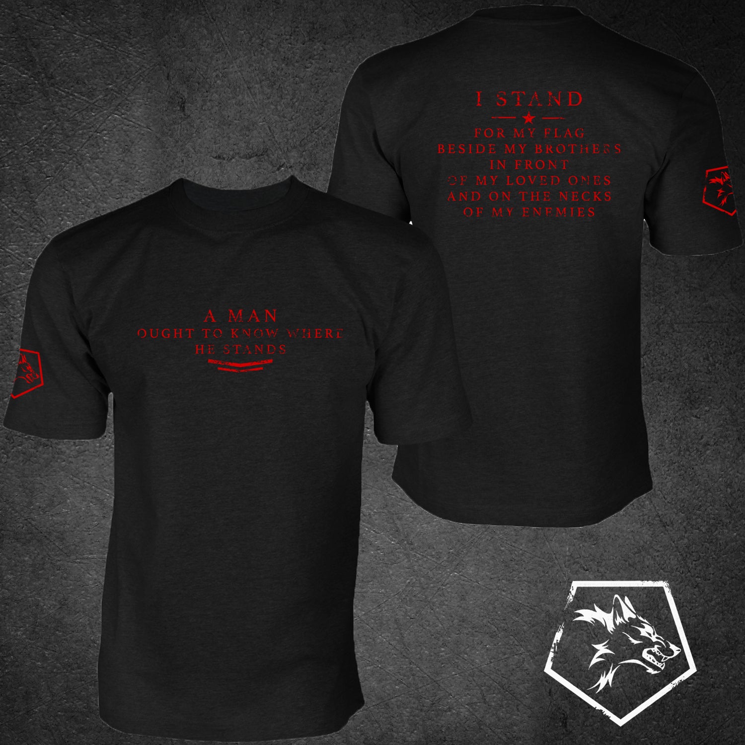 I STAND ORIGINAL BLACK