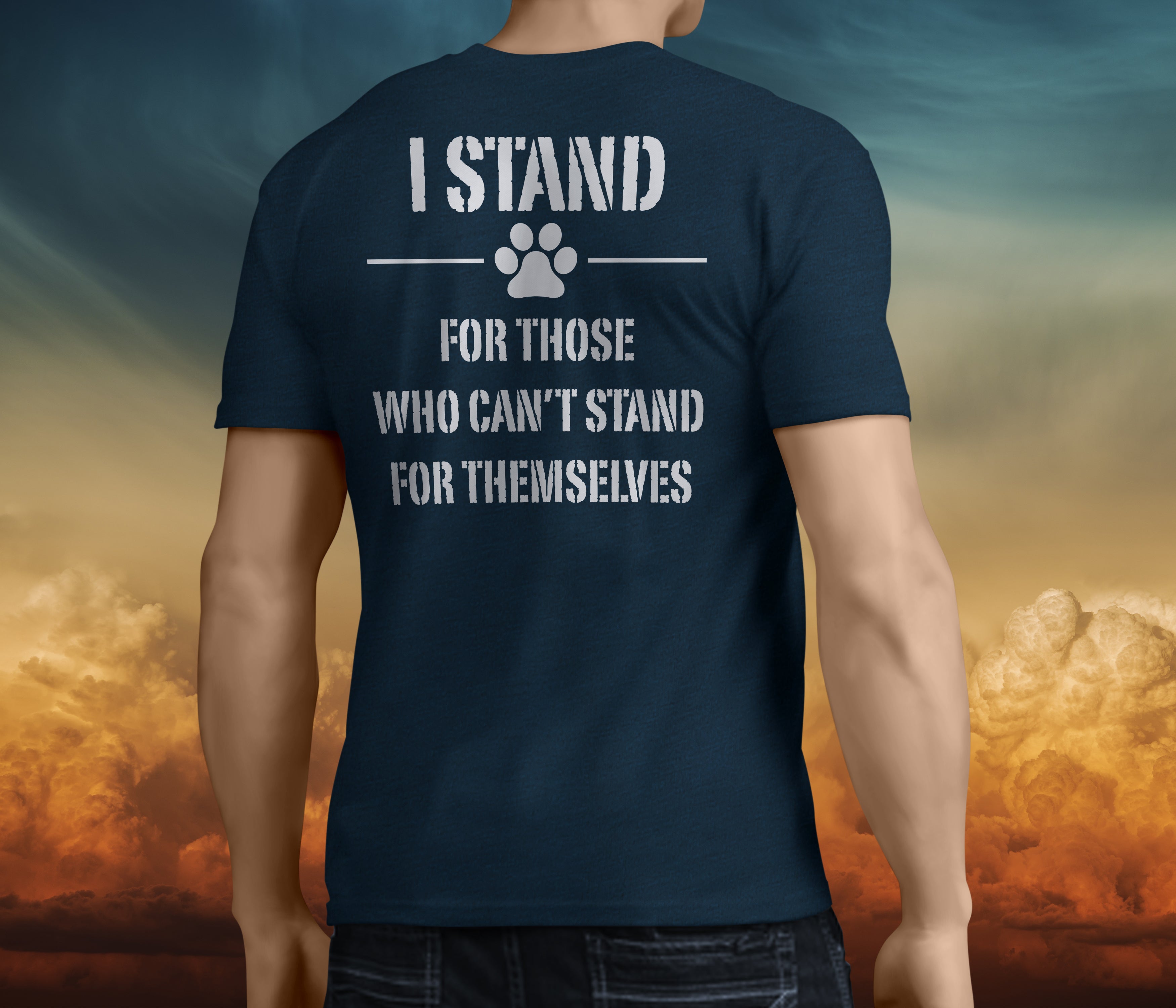 MEN'S STAND FOR SOMETHING RESCUE SHIRT