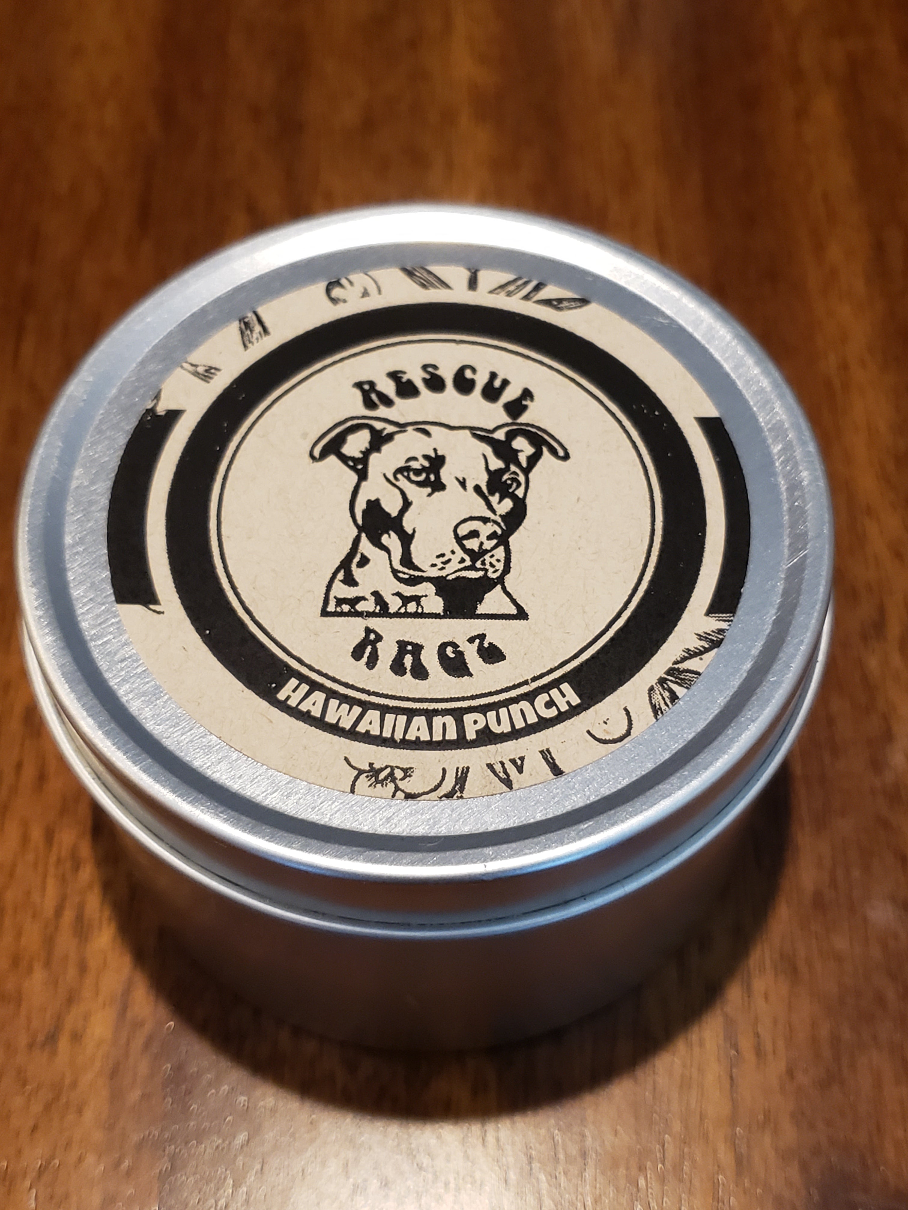 RESCUE RAGZ HAWAIIAN PUNCH SOY CANDLE