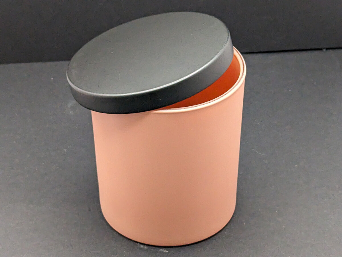 MADE TO ORDER PREMIUM SOY CANDLE - 10 OZ TERRA COTTA JAR W/ BLACK LID