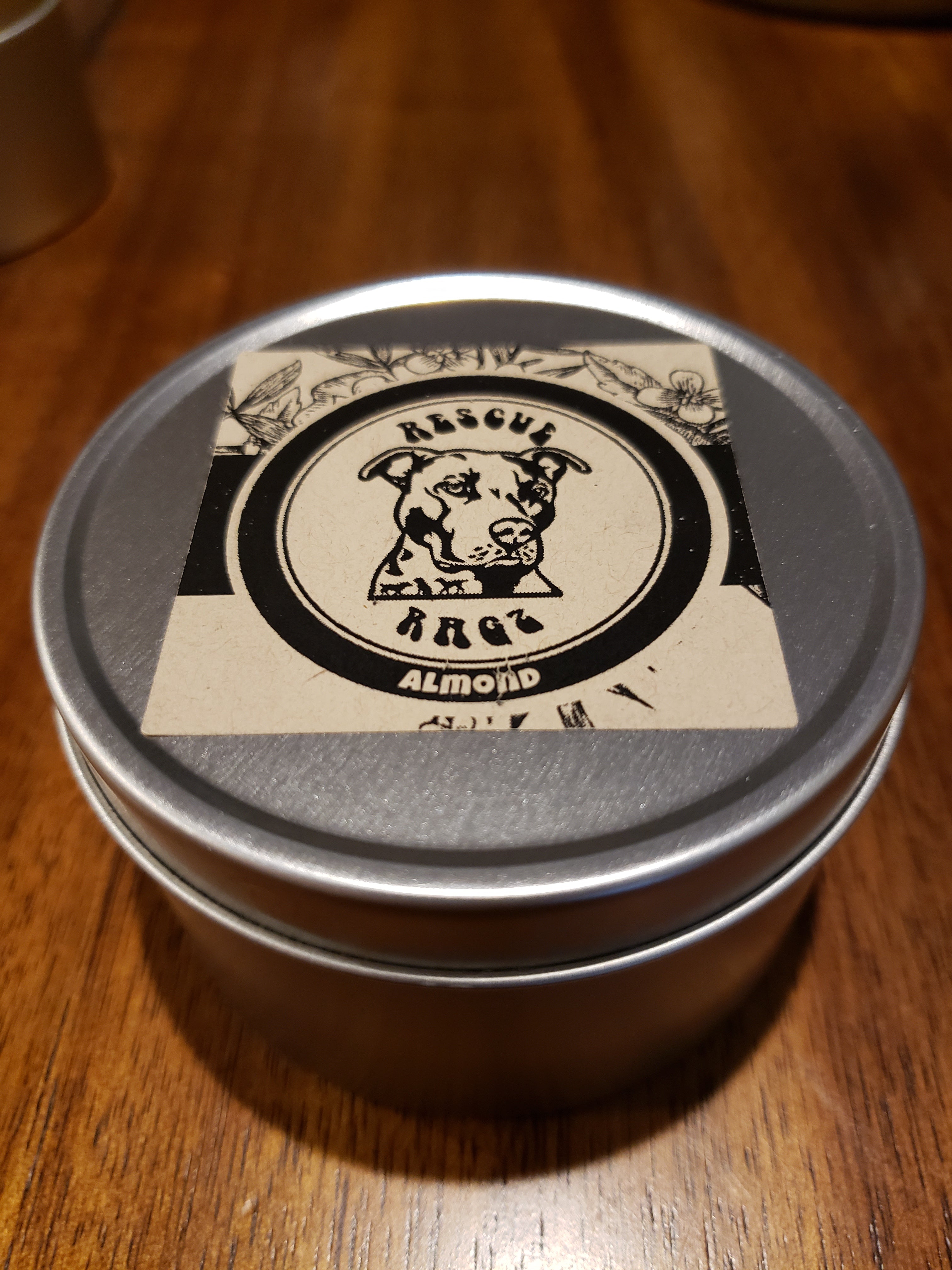 RESCUE RAGZ ALMOND SOY CANDLE