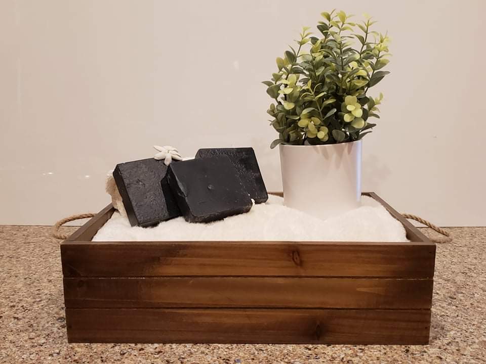 BLACK SHEA BUTTER COLD PROCESS SOAP