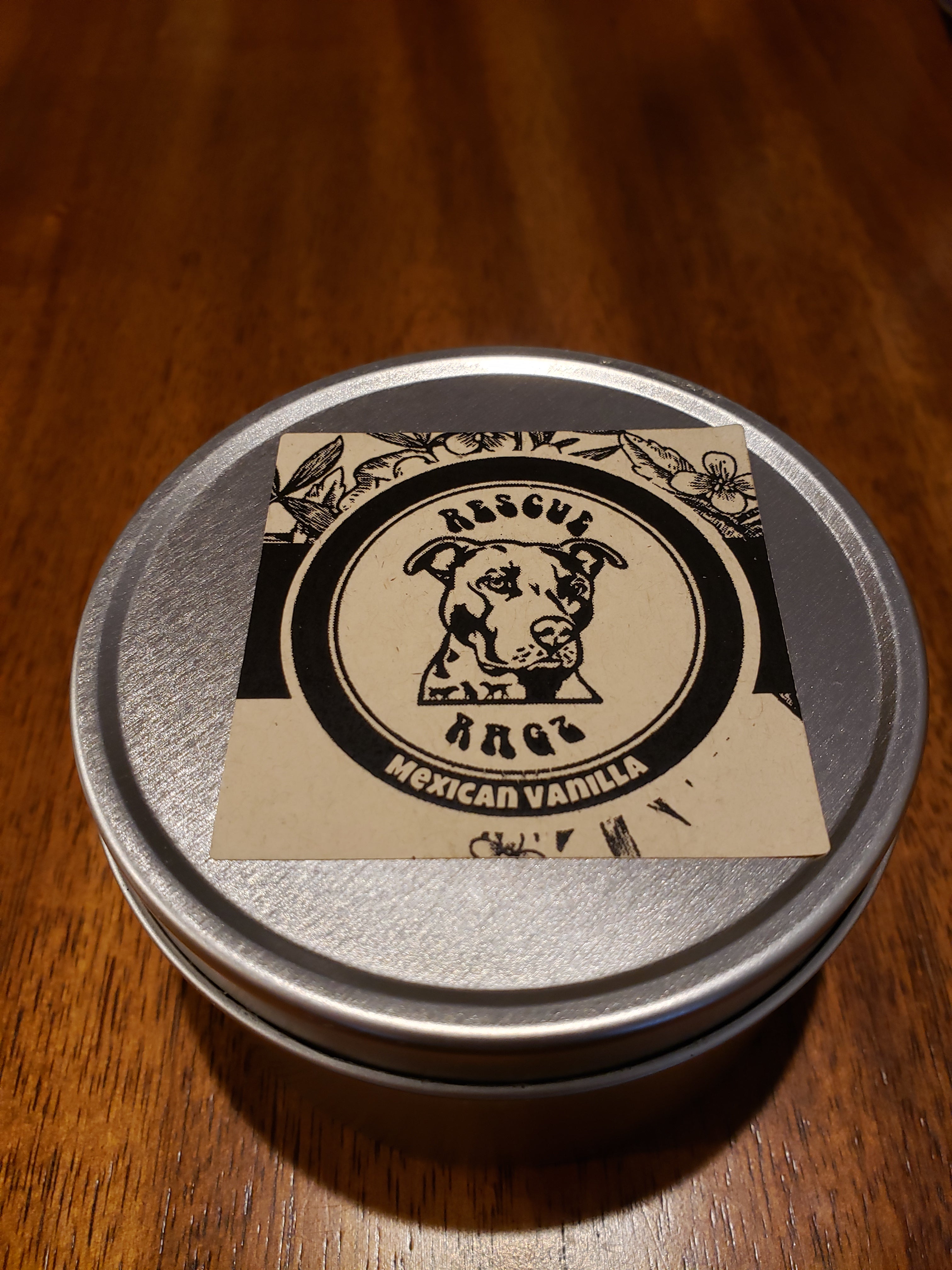 RESCUE RAGZ MEXICAN VANILLA SOY CANDLE