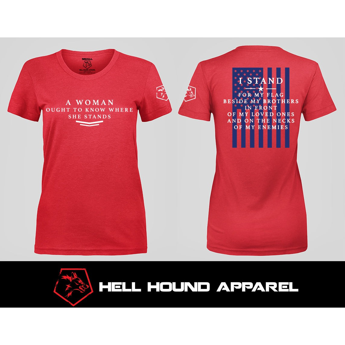 WOMEN'S I STAND RED