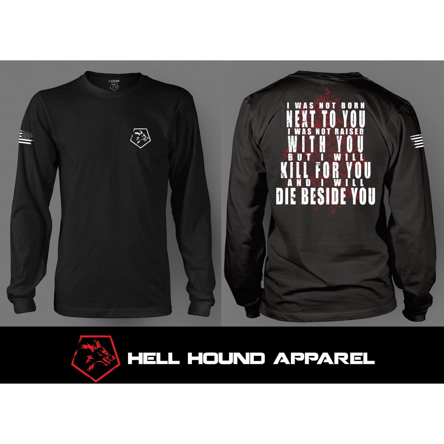 BESIDE YOU LONG SLEEVE BLACK