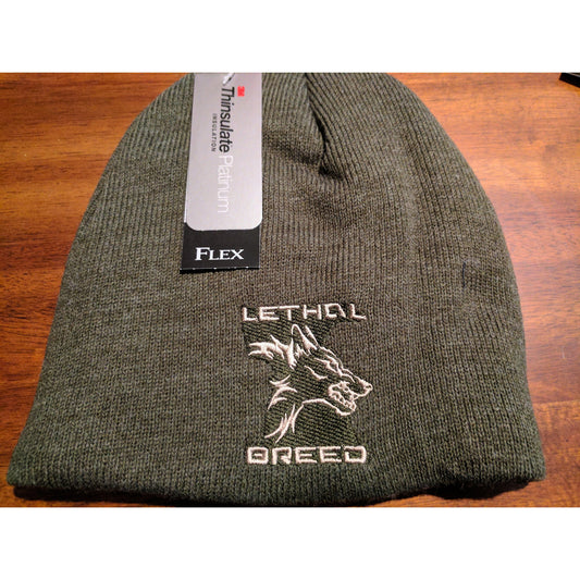 LETHAL BREED OD GREEN BEANIE