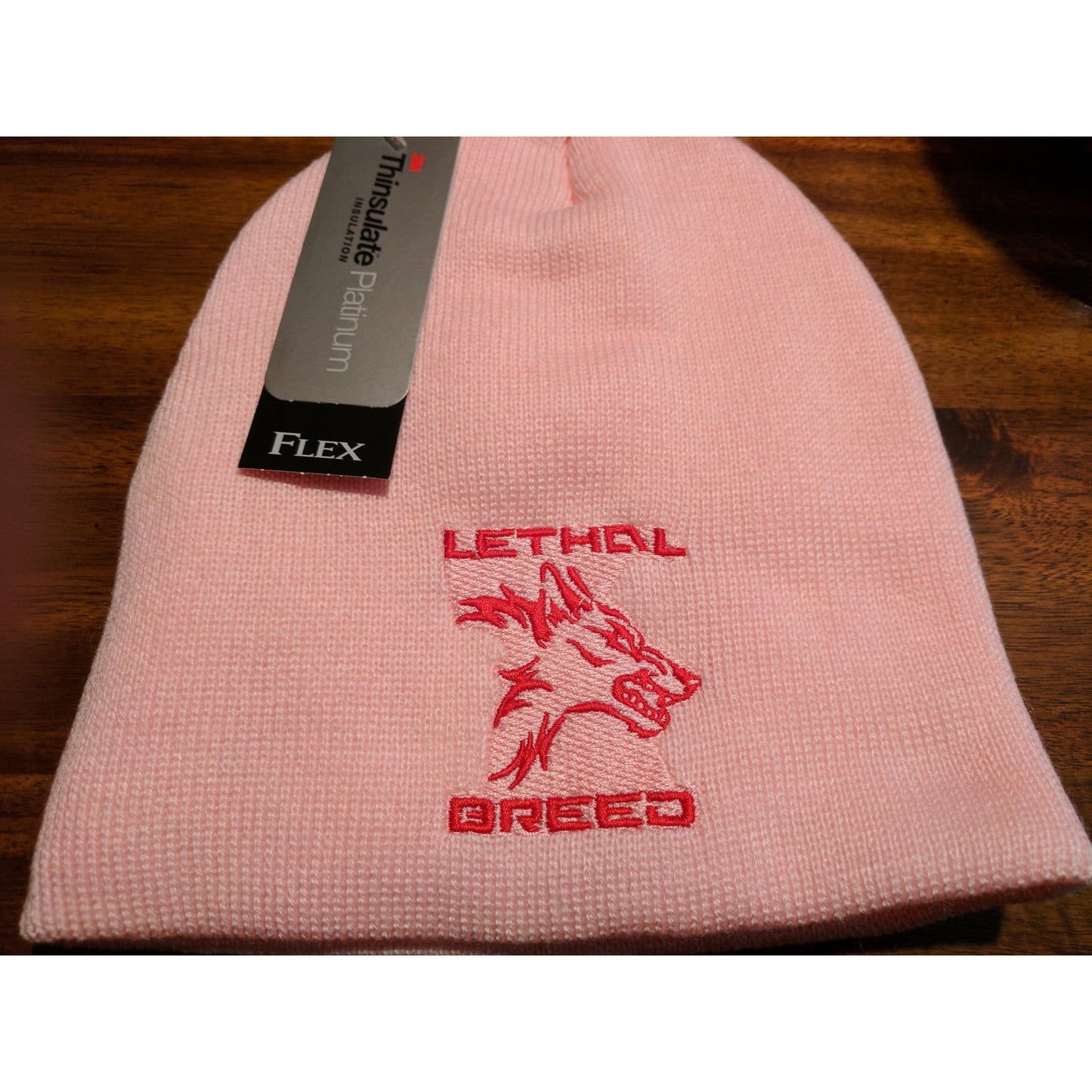 LETHAL BREED INSULATED PINK BEANIE