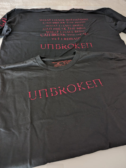 I AM UNBROKEN - BLACK/RED