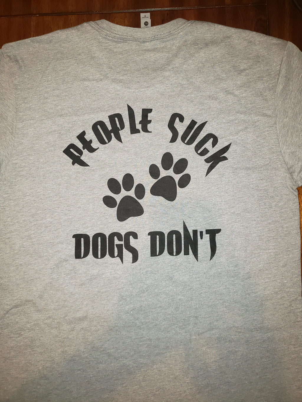 PEOPLE SUCK DOGS DON'T MENS SHORT SLEEVE (4 Colors)
